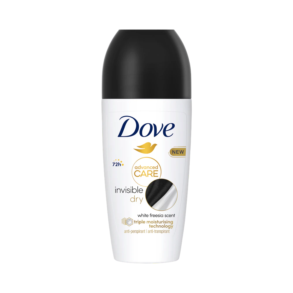 Dove 72h Advanced Care Invisible Dry roll-on 50 ml