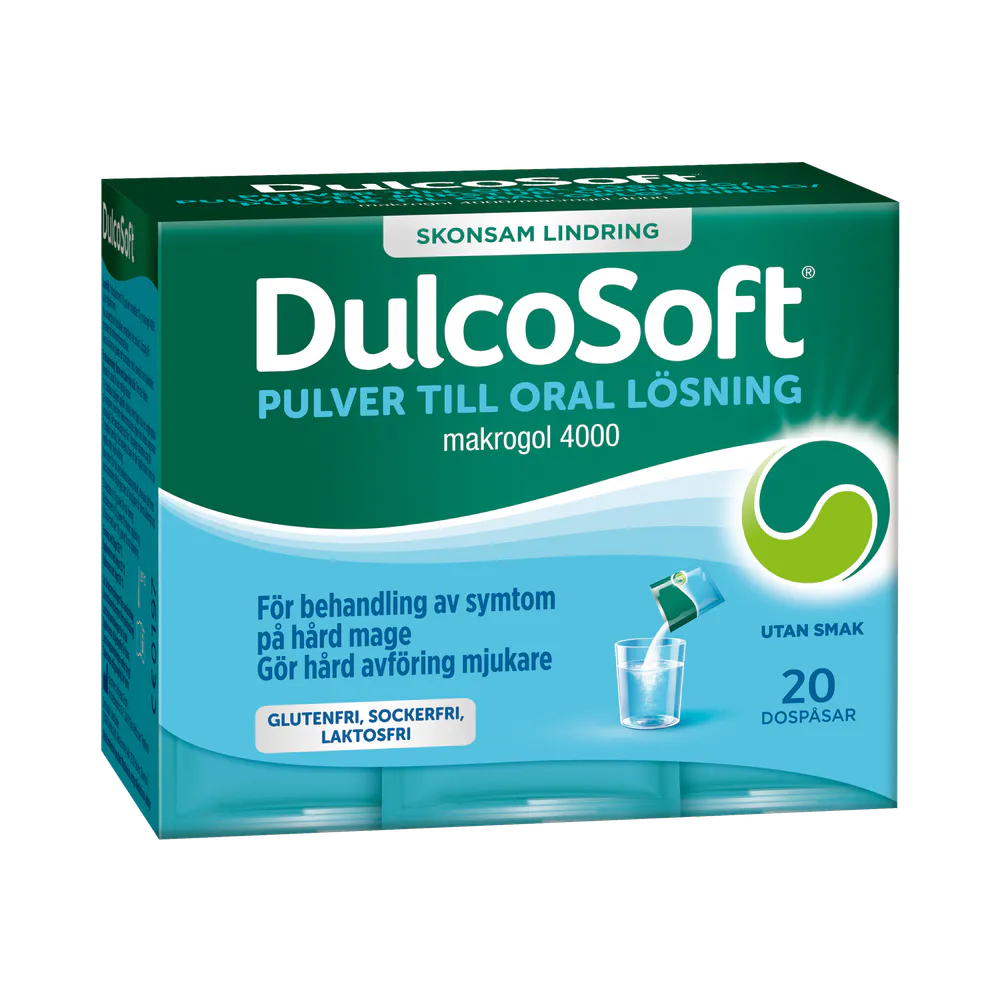 DulcoSoft i dospåsar pulver 20 st
