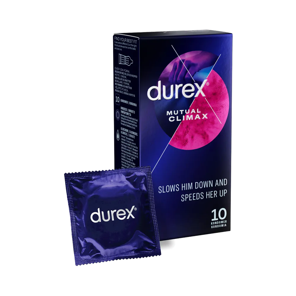 Durex Mutual Climax kondom 10 st
