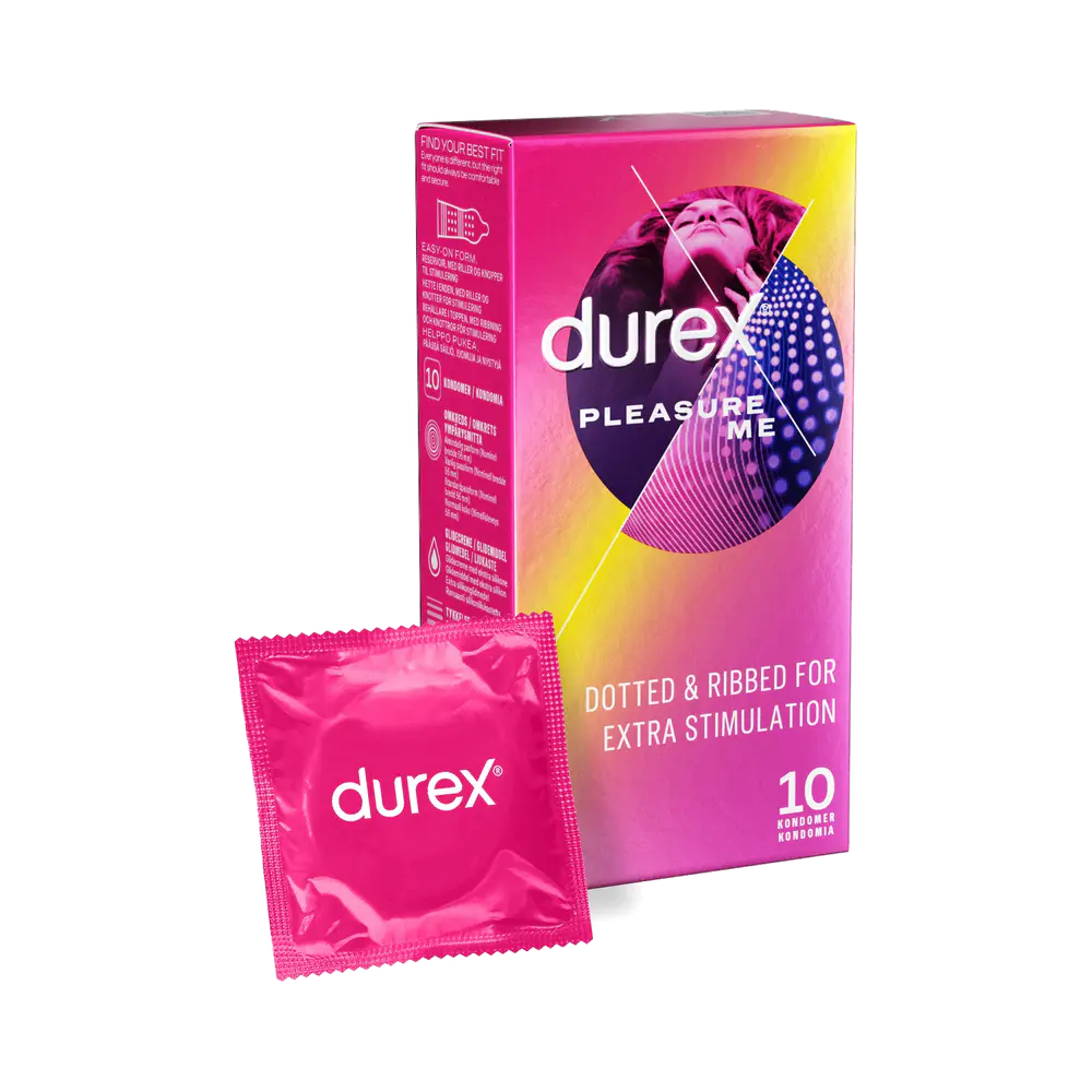 Durex Pleasure Me kondomer 10 st