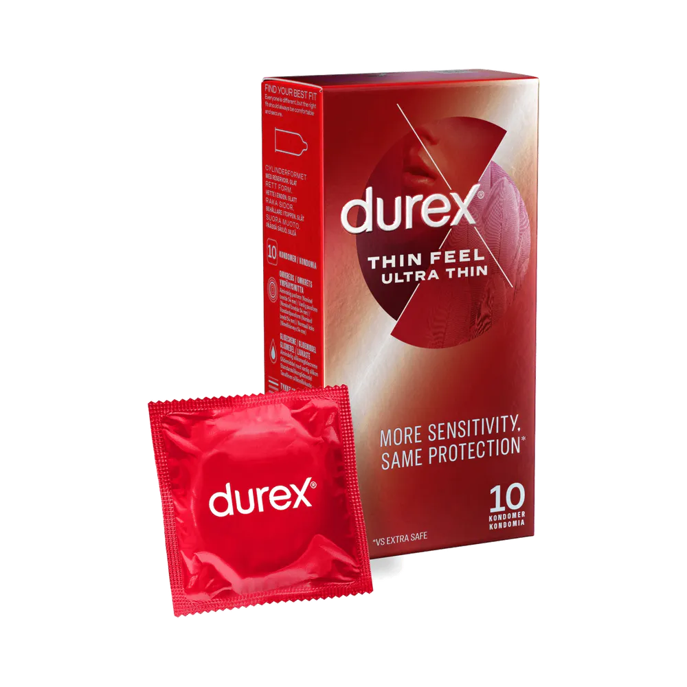 Durex Thin Feel Ultra Thin kondom 10 st