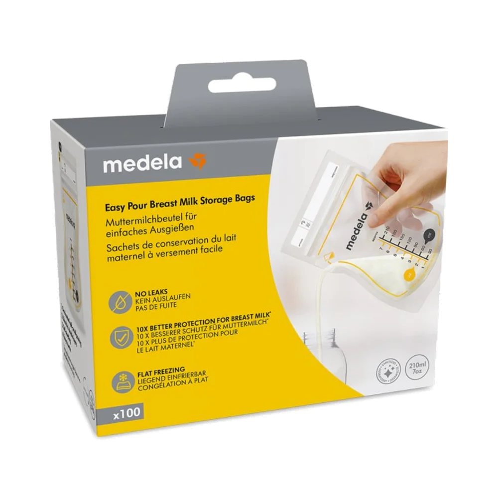 Medela Easy Pour för bröstmjölk förvaringspåsar 100 st