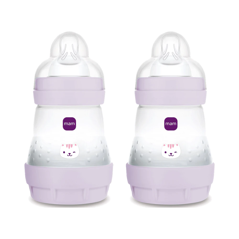 MAM Easy Start Anti-Colic Pink 160 ml nappflaska 2 st