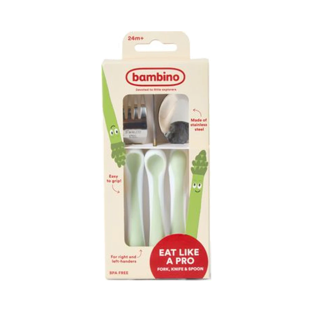 Bambino Eat Like a Pro barnbestick 3 delar
