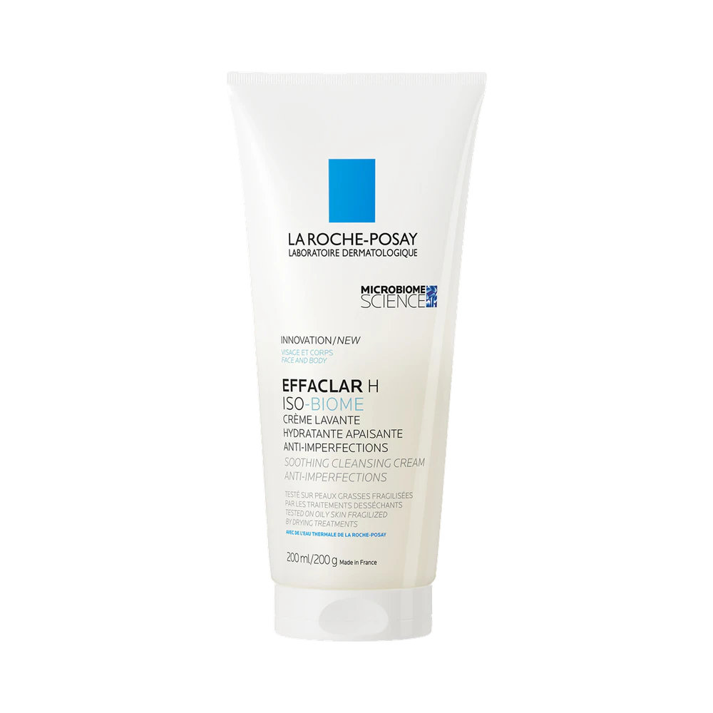 La Roche-Posay Effaclar H Iso-biome Rengöringscreme ansiktsrengöring 200 ml