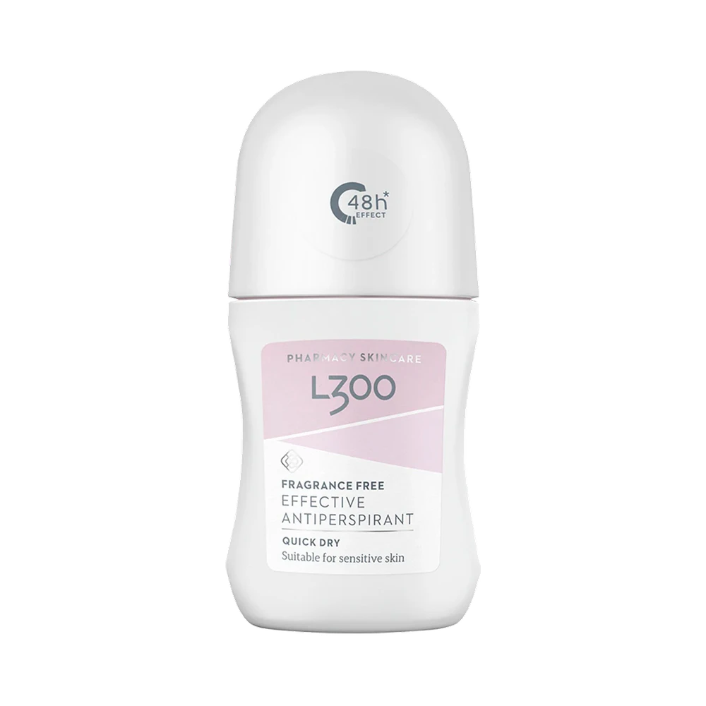 L300 Effektiv Antiperspirant Oparfymerad roll-on 50 ml