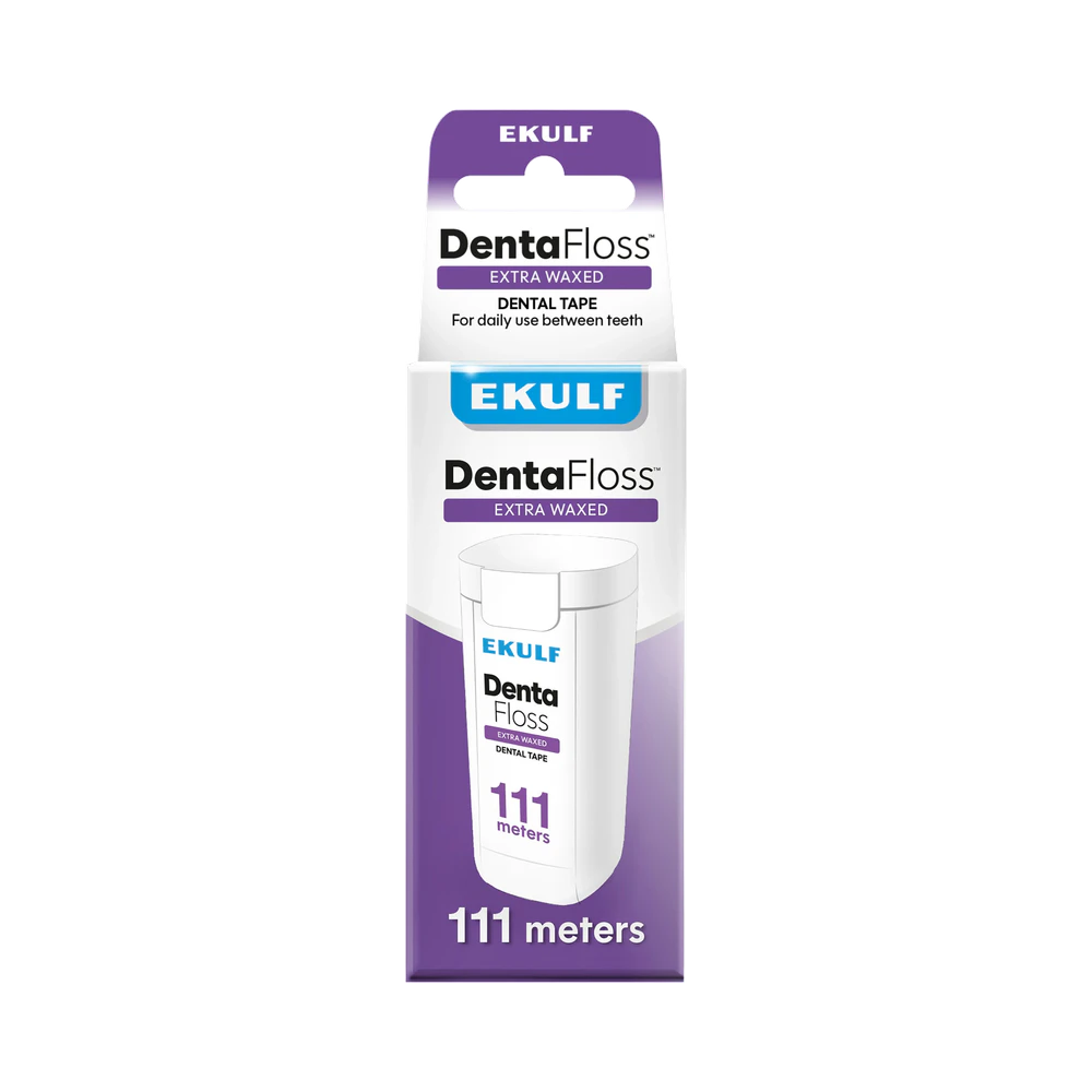 Ekulf DentaFloss Extra Waxed tandtråd 111 m