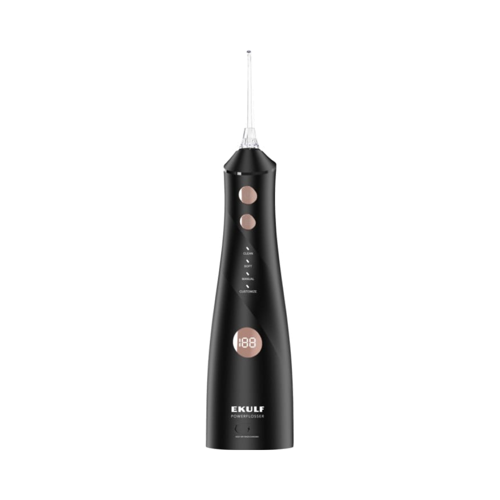 Ekulf PowerFlosser Premium Black mundusch 1 st