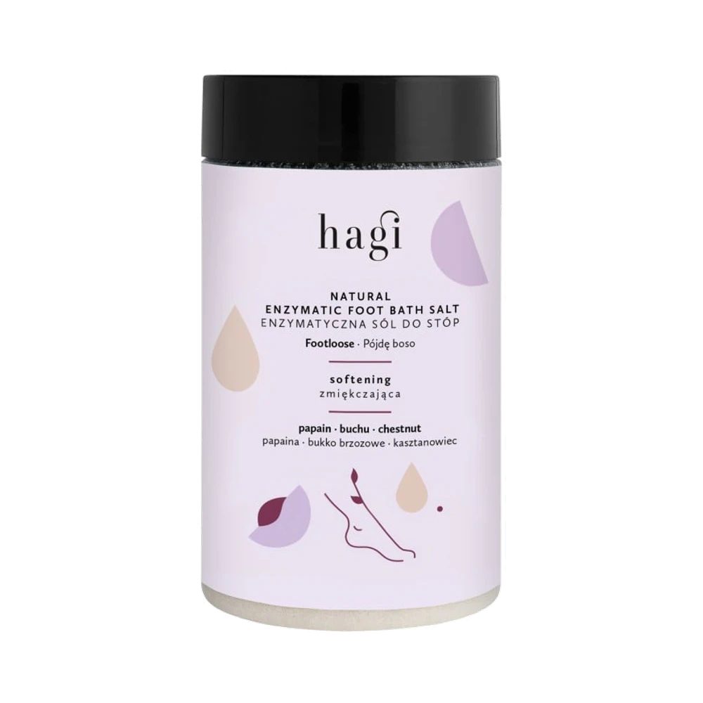 Hagi Natural Enzymatic Footh Bath Salt fotsalt 480 g