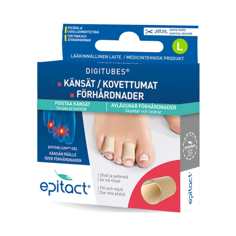 EPITACT Digitubes L tåskydd 4 st