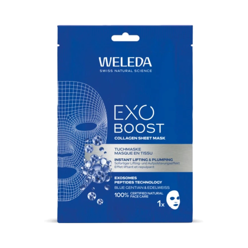 Weleda Exo Boost Collagen sheet mask 20 ml