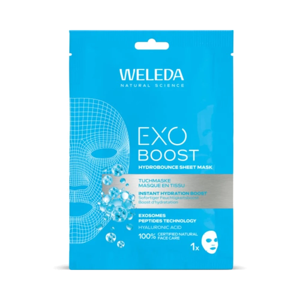 Weleda Exo Boost Hydrobounce sheet mask 20 ml