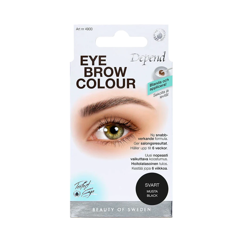 Depend Eyebrow Colour Black ögonbrynsfärg 1 st