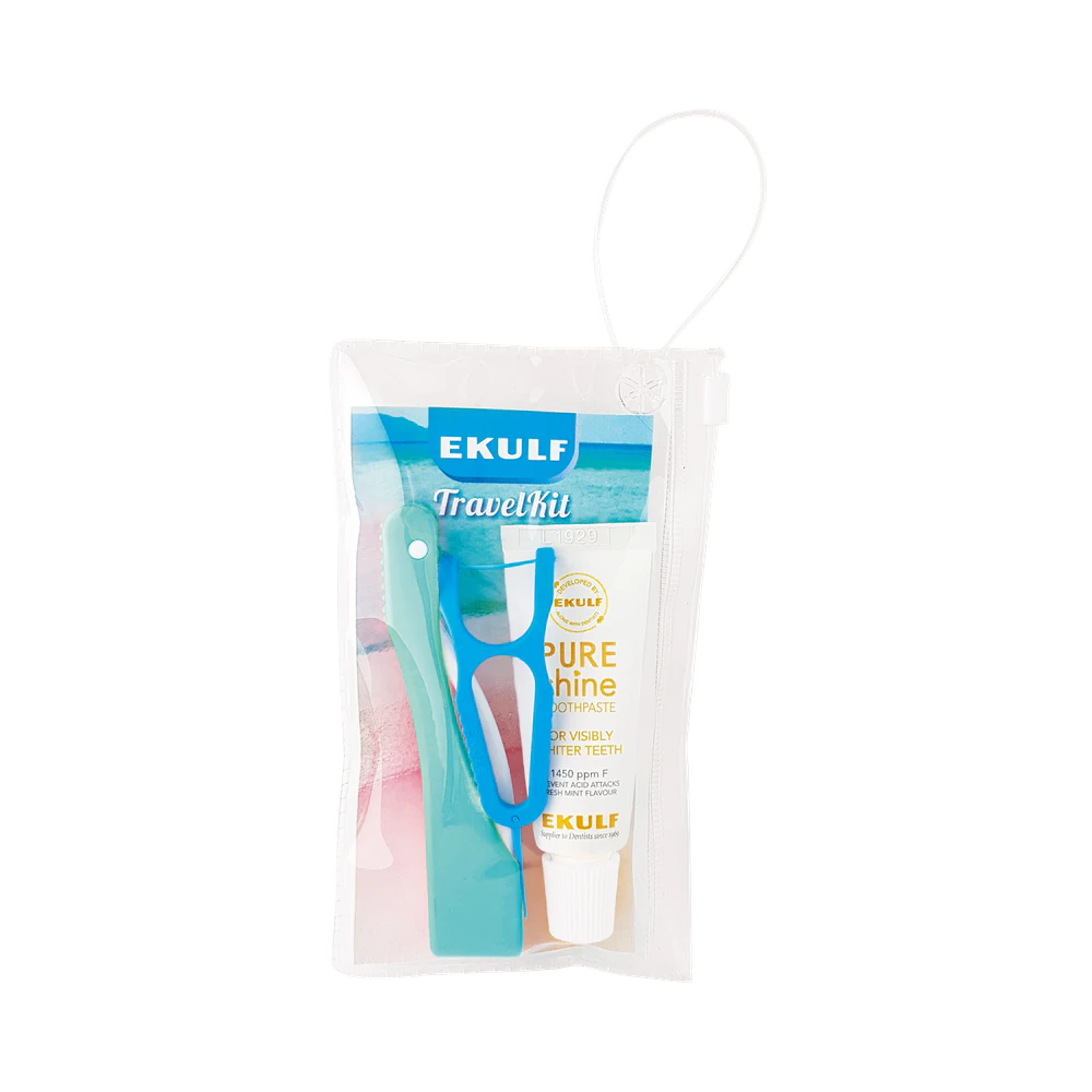 Ekulf Travelkit Pure Shine munvårdsset 1 st