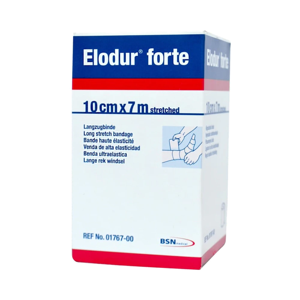 Elodur Forte kompressionsbinda 10 cm x 7 m