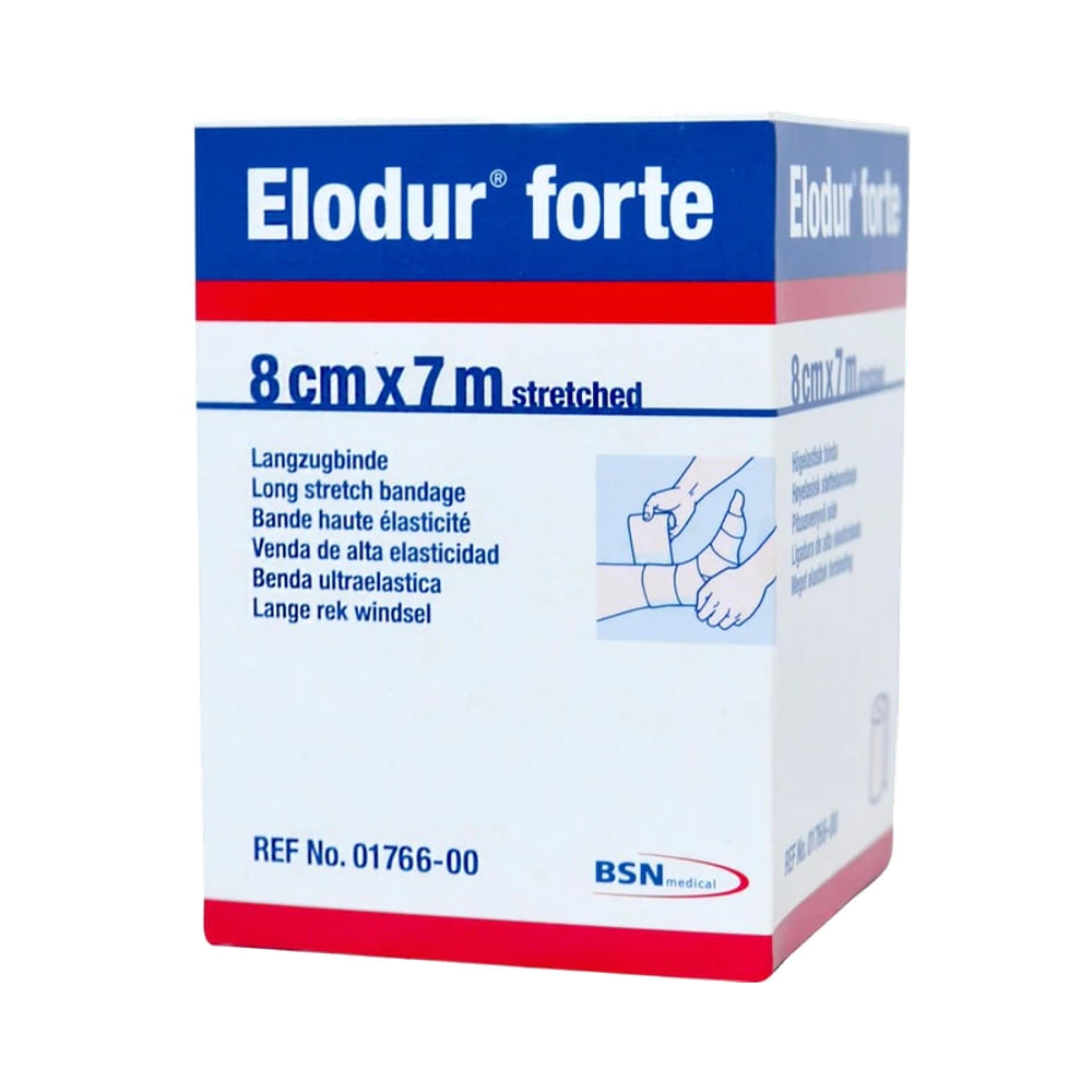 Elodur Forte kompressionsbinda 8 cm x 7 m