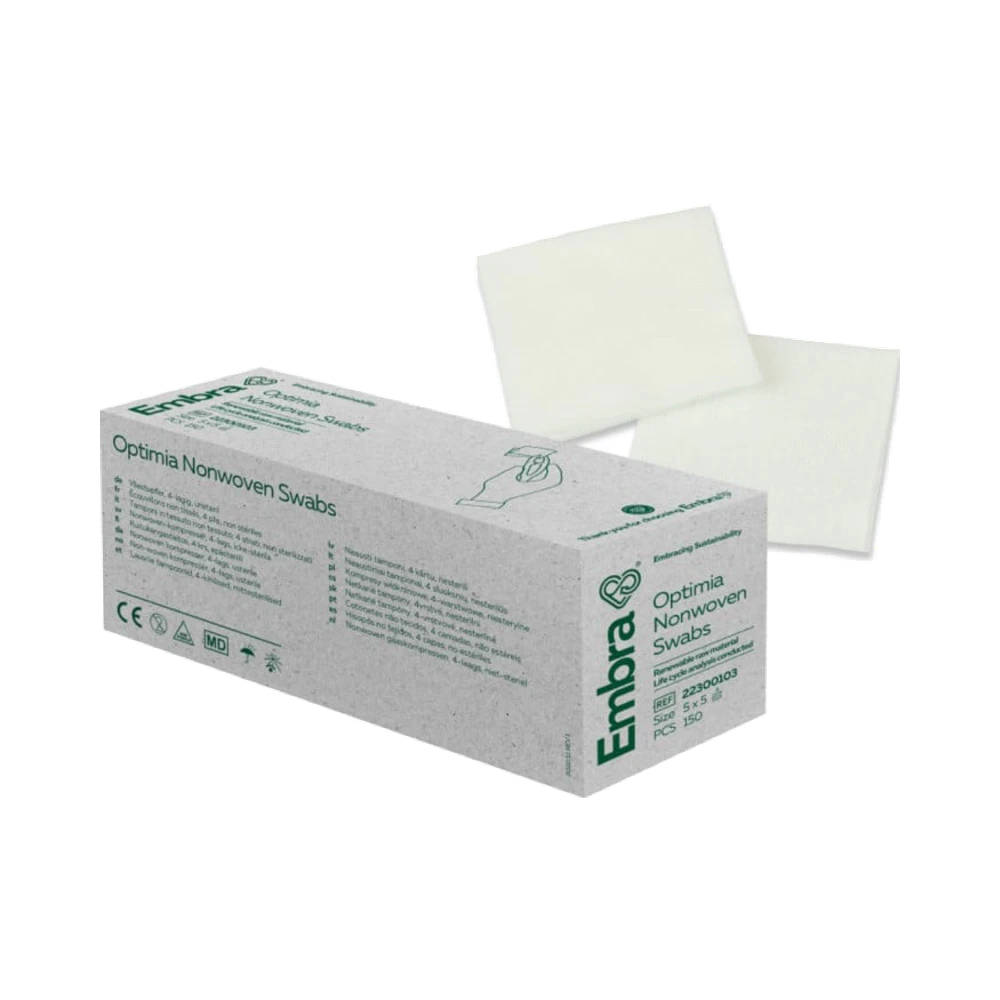 Embra Nonwoven 5 x 5 cm kompress 150 st