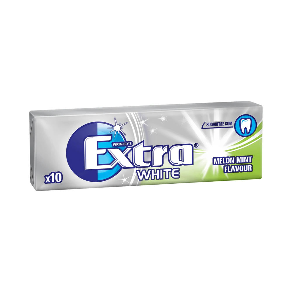 Extra White Melon Mint tuggummi 14 g (10 bitar)