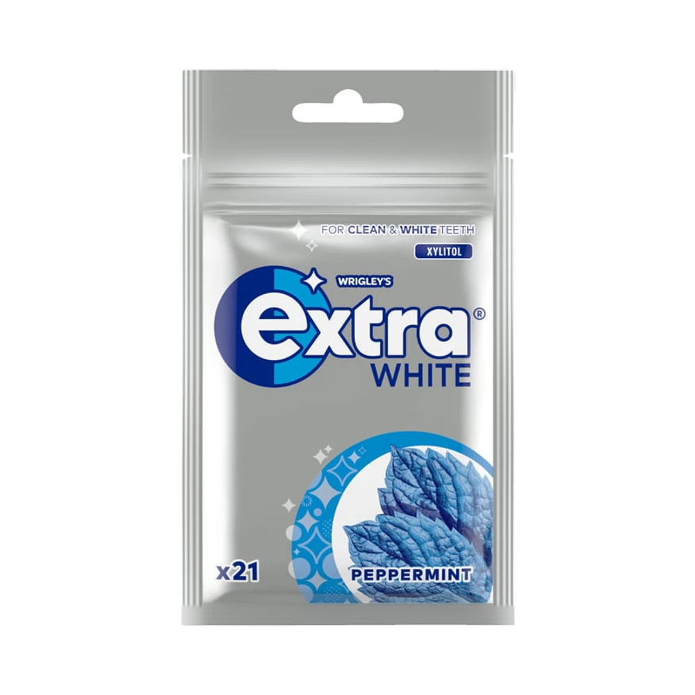 Extra White Peppermint tuggummi 21 st