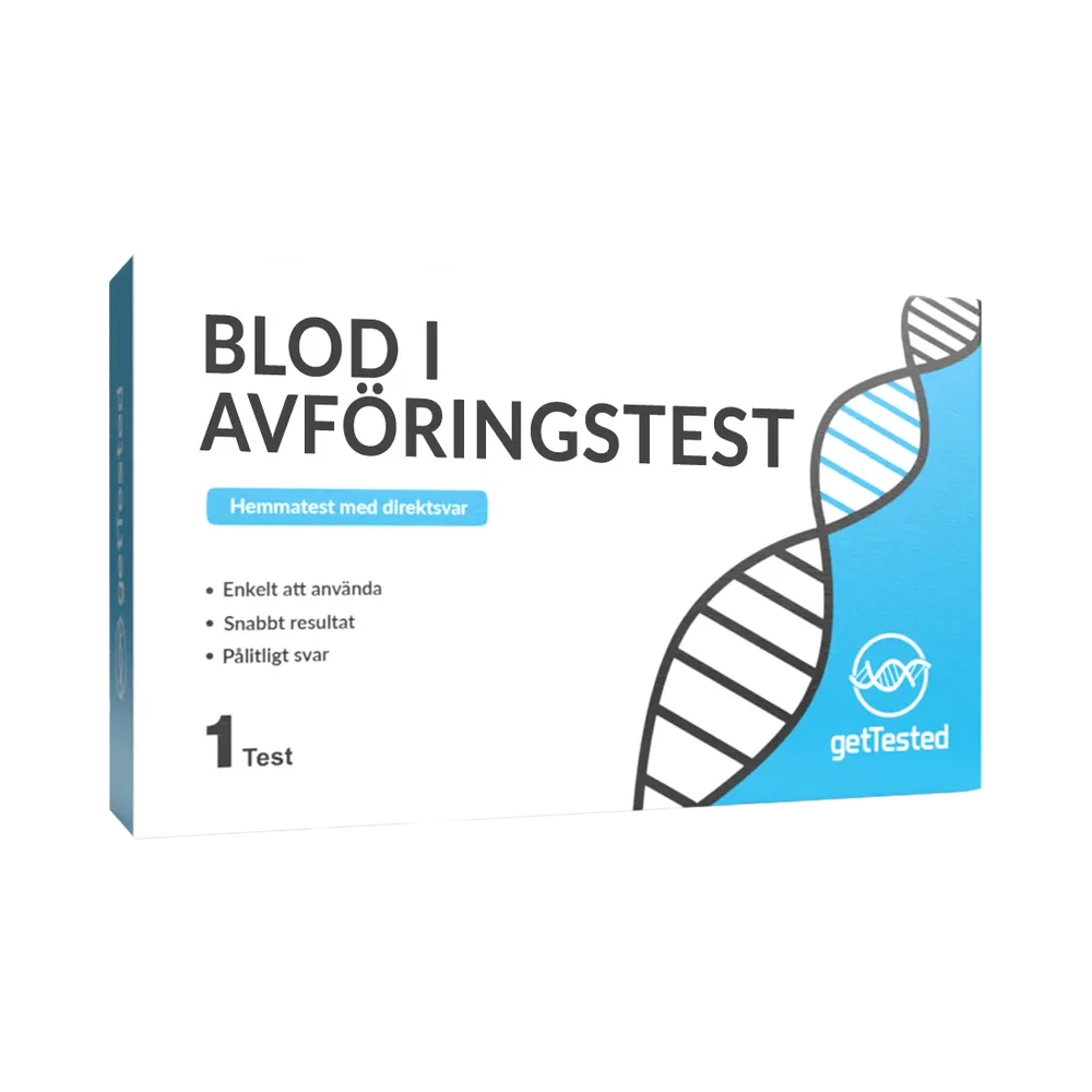 GetTested Fecal Occult Blood snabbtest för blod i avföring 1 st