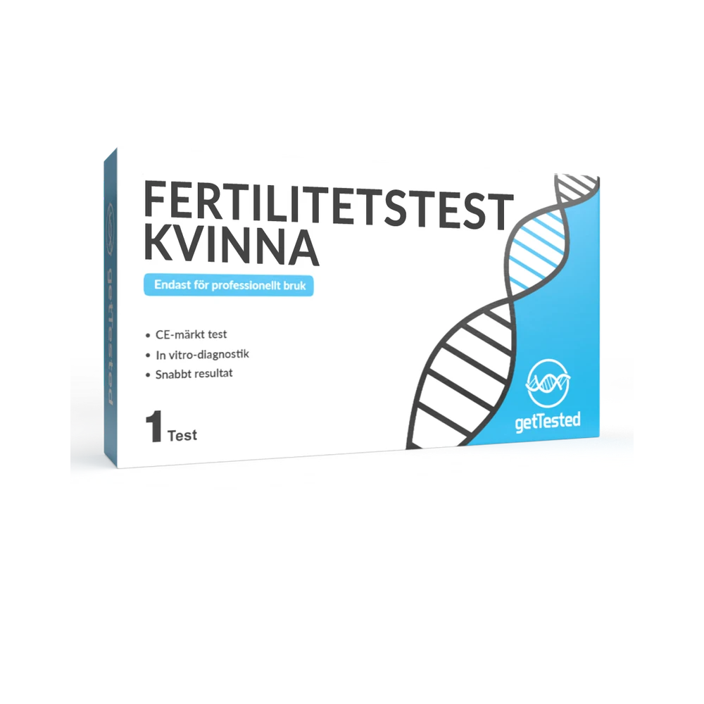 GetTested Female Fertility AMH snabbtest 1 st