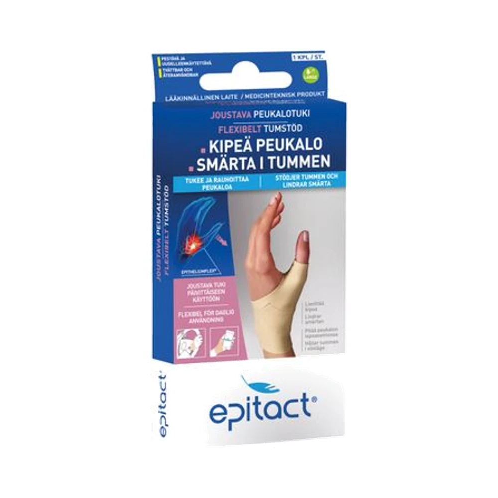 Epitact Flexibelt Vänster tumstöd L 1 st