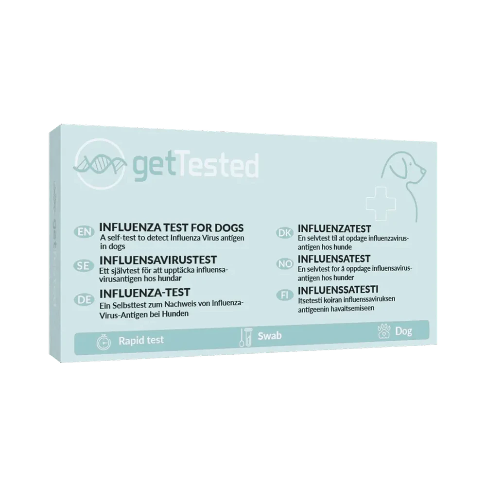 GetTested Influensa för hund snabbtest 1 st