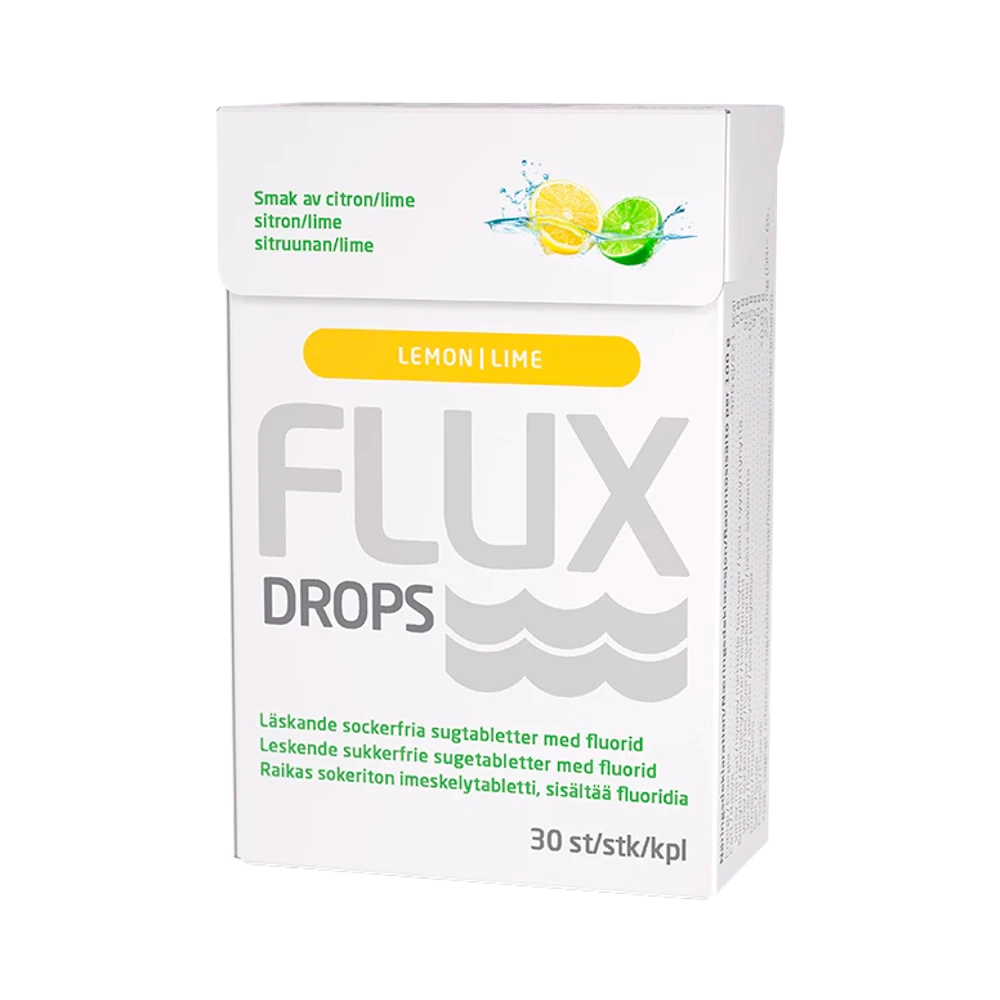 Flux Drops Lemon/Lime sugtabletter 30 st