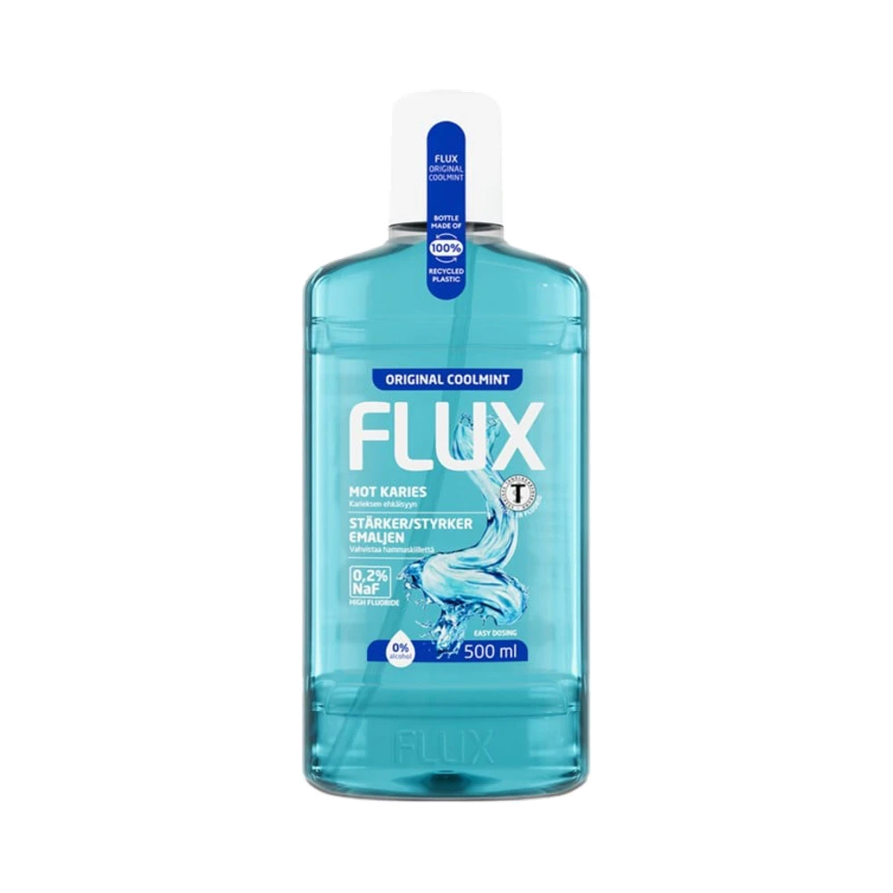 Flux Original Coolmint 0,2 % fluorskölj 500 ml