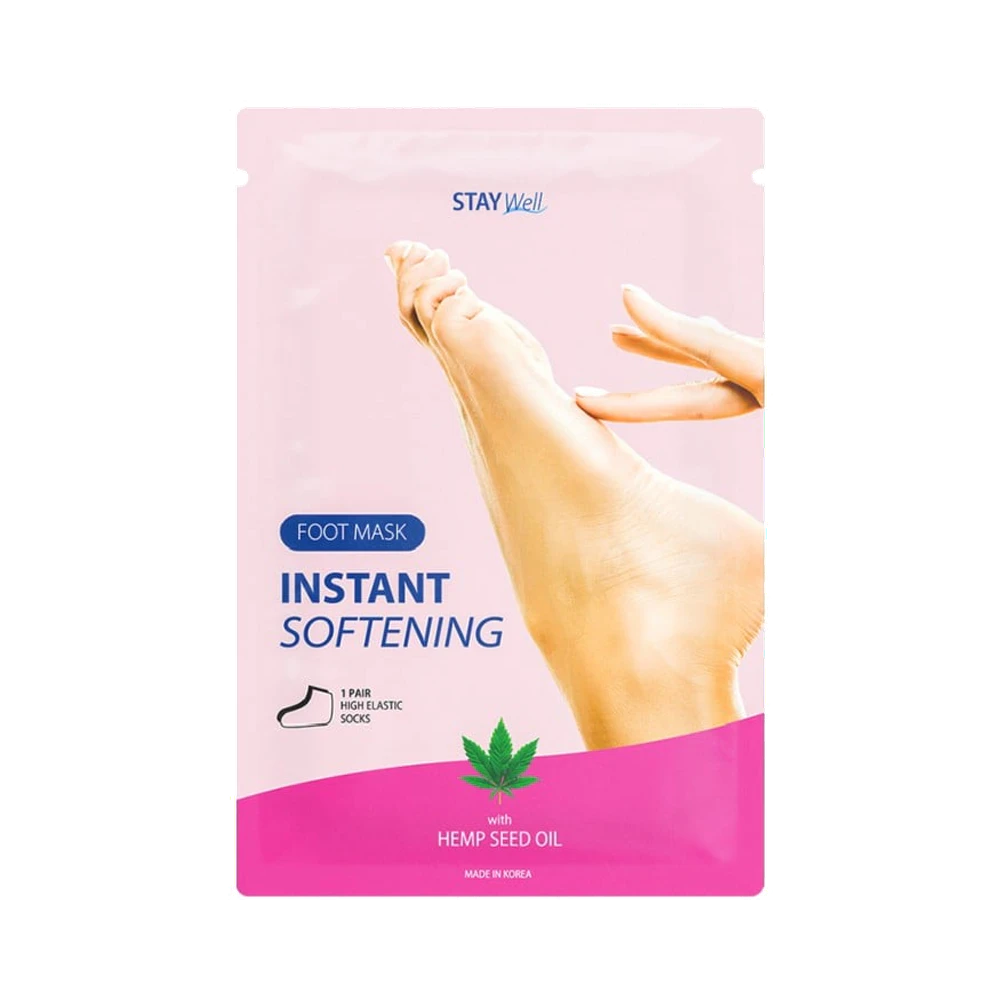 Stay Well Instant Softening foot mask 1 par