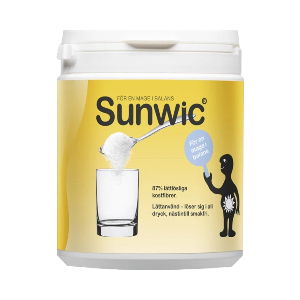 Sunwic Kostfiber fiberpulver 200 g