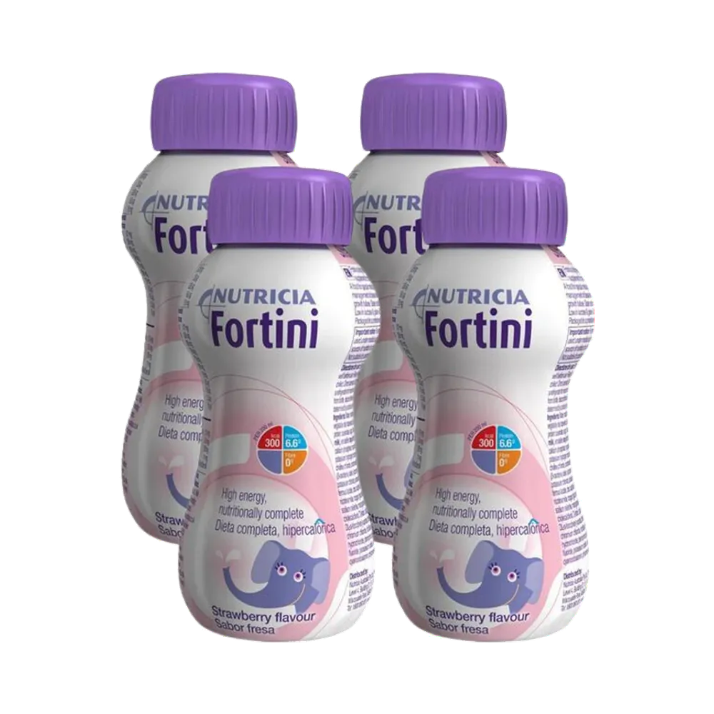 Fortini Jordgubb näringsdryck 4 x 200 ml
