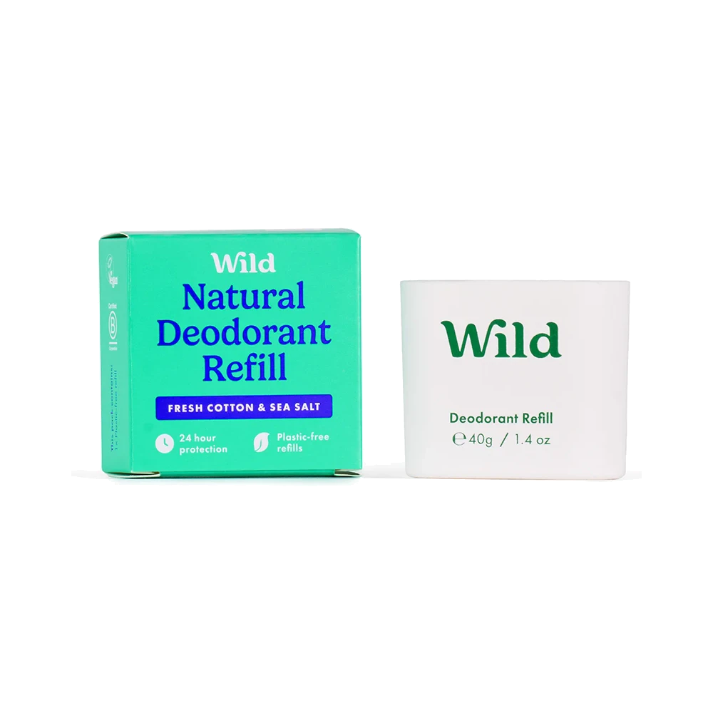 Wild Fresh Cotton & Sea Salt Refill deo 40 g