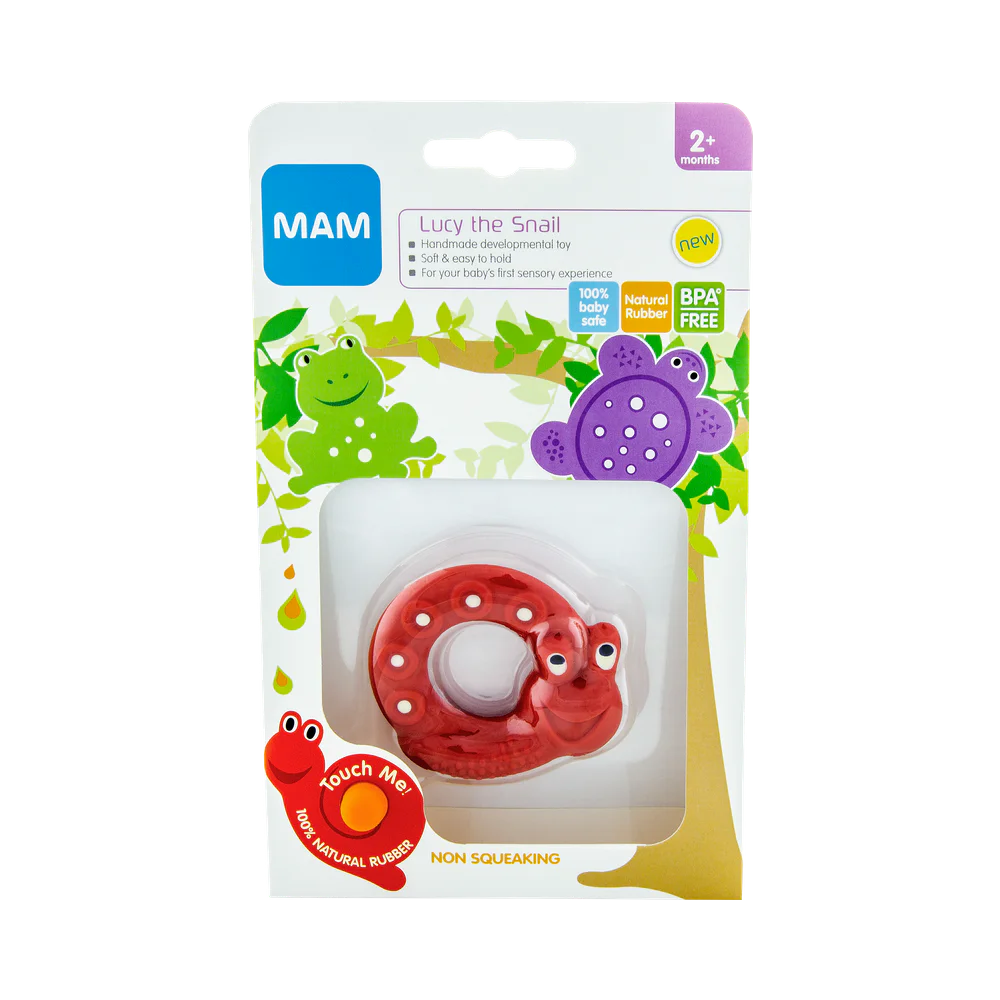 MAM Friends Lucy the Snail bitring 1 st