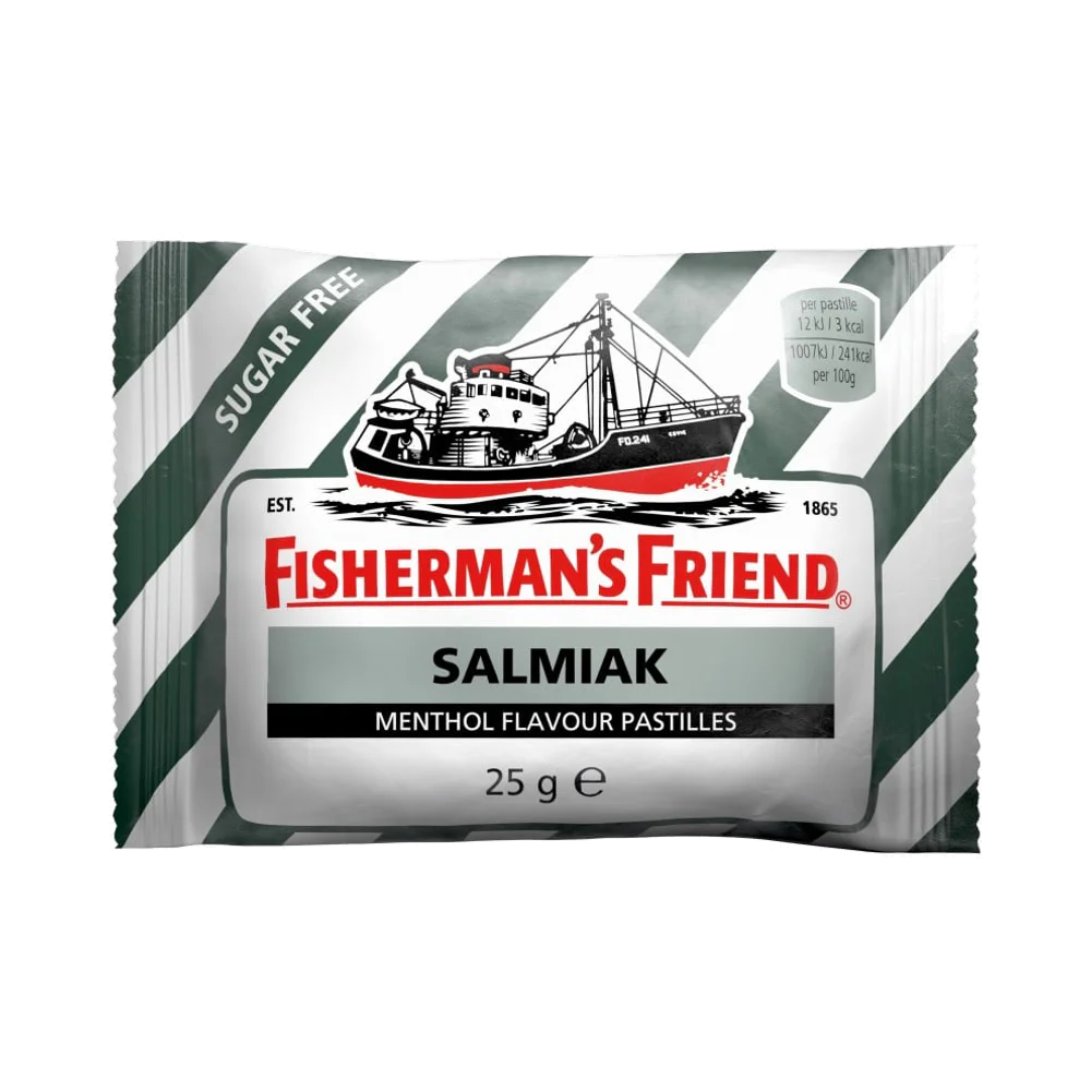 Fisherman’s Friend Salmiak Sockerfri halstablett 25 g