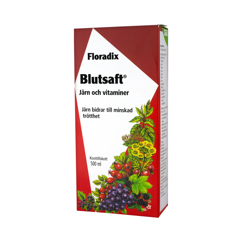 Blutsaft flytande kosttillskott 500 ml