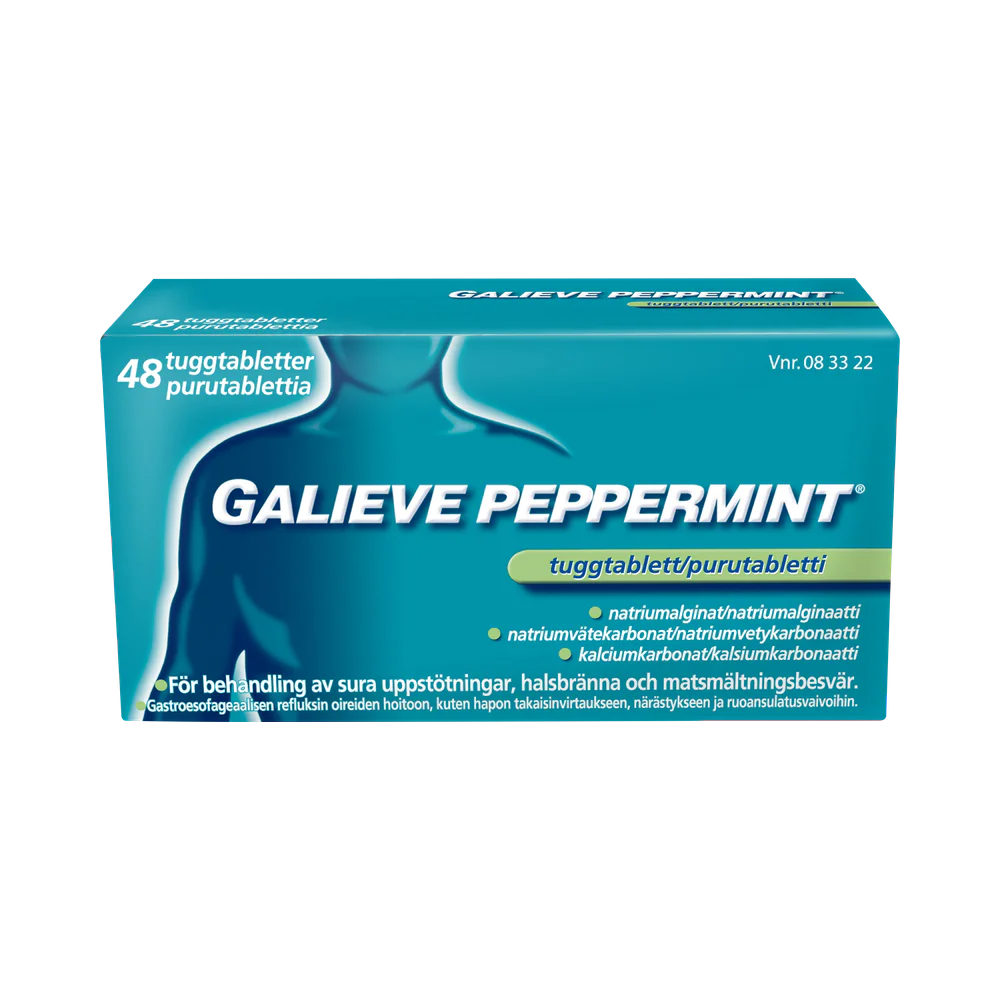 Galieve Peppermint tuggtablett 48 st