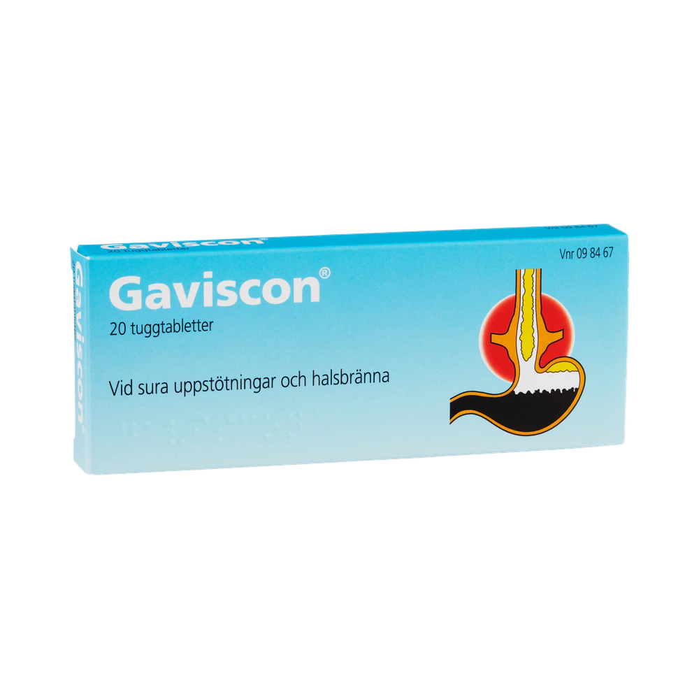 Gaviscon tuggtablett 20 st