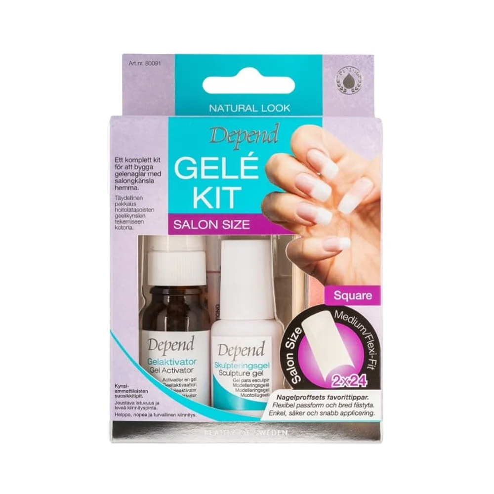 Depend Salon Size gelénagelkit 1 st