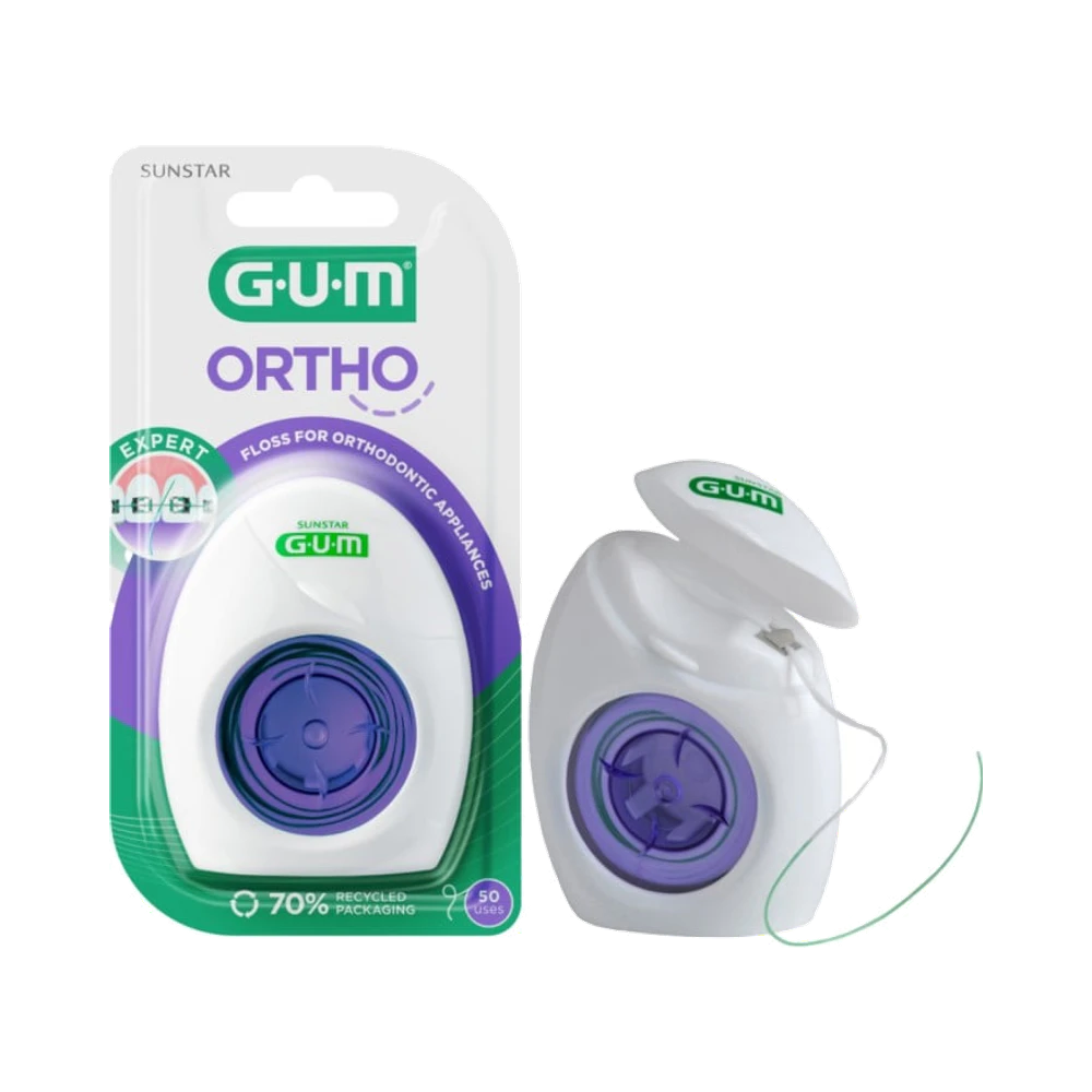 GUM Ortho floss 50 st