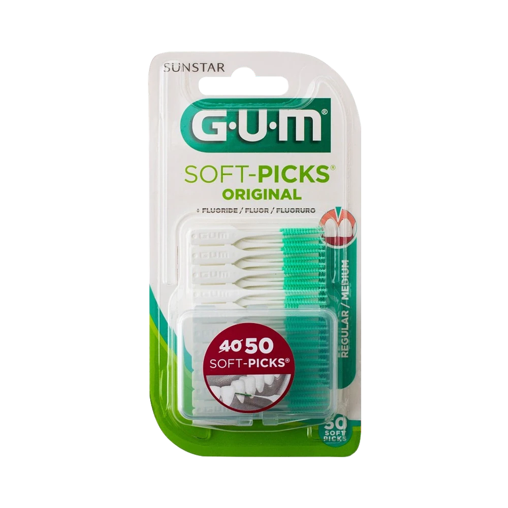 GUM Soft-Picks Regular/Medium tandstickor 50 st