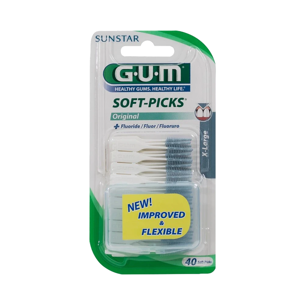 GUM Soft-Picks XL tandstickor 40 st