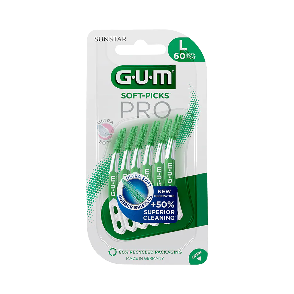 Gum Soft-Picks PRO Large mellanrumsborste 60 st