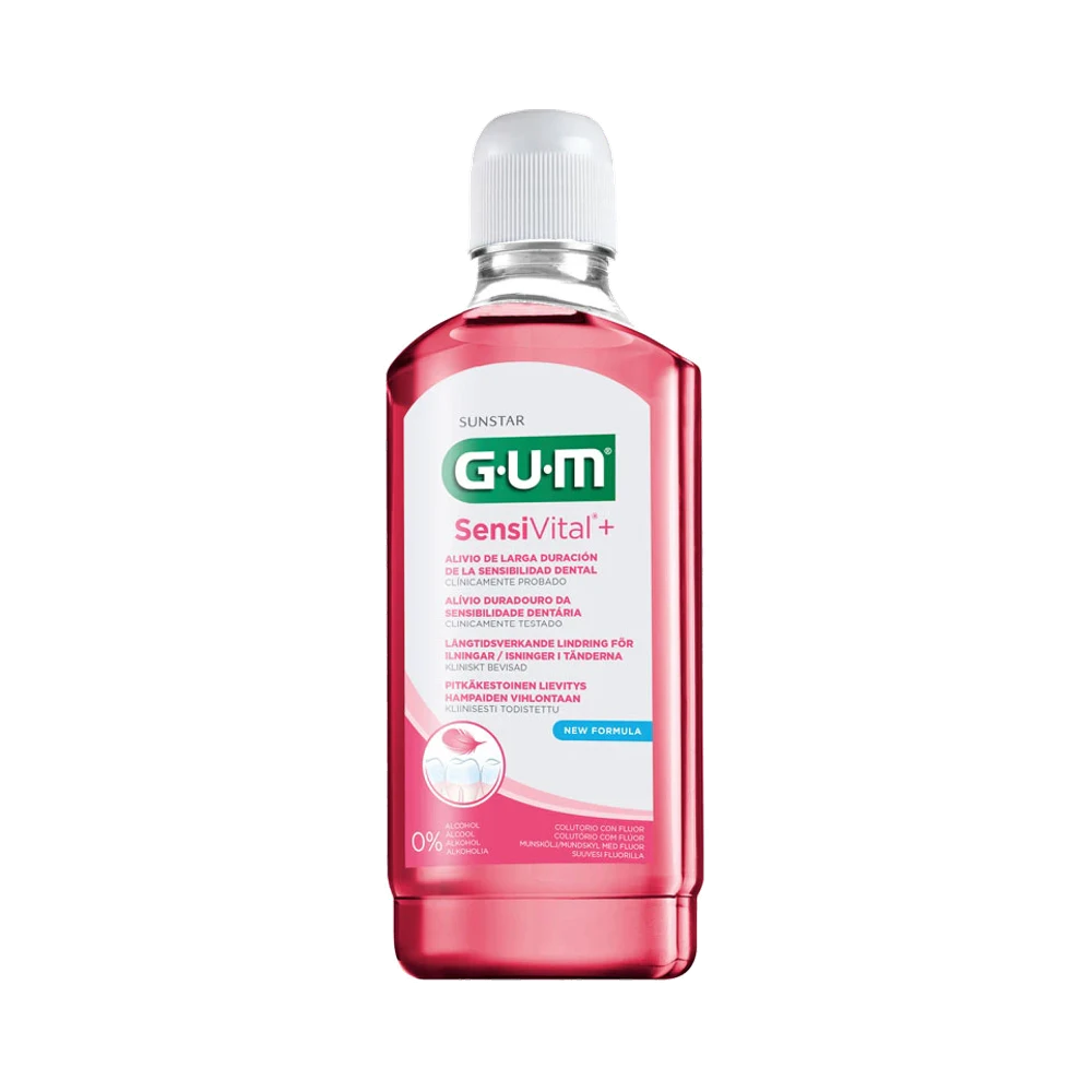 Gum Sensivital+ munskölj 500 ml