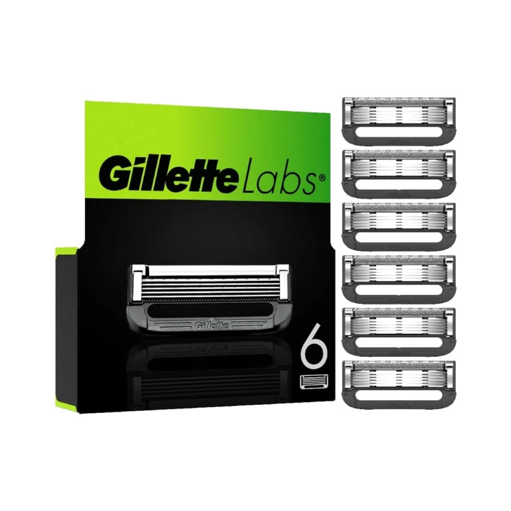 Gillette Labs rakblad 6 st