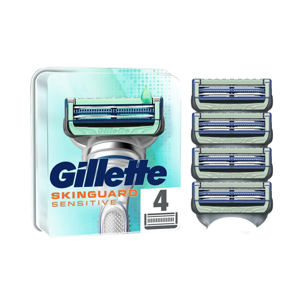 Gillette Skinguard Sensitive rakblad 4 st