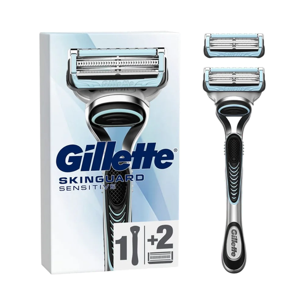 Gillette SkinGuard Sensitive rakhyvel 1 st + 2 rakblad