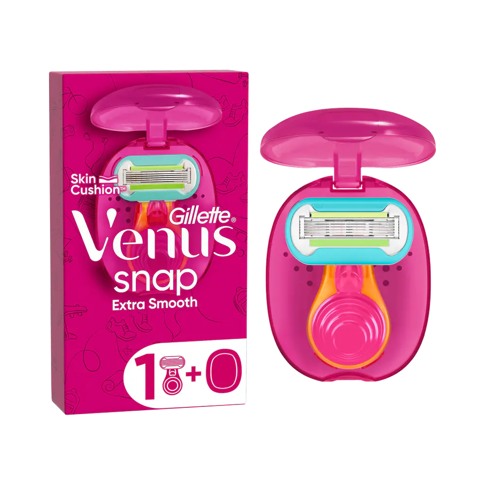 Gillette Venus Extra Smooth Snap rakhyvel med 1 rakblad 1 st