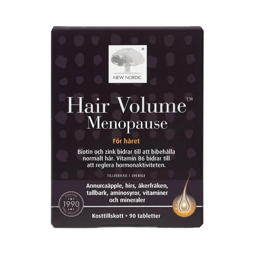 New Nordic Hair Volume Menopause 90 tabletter
