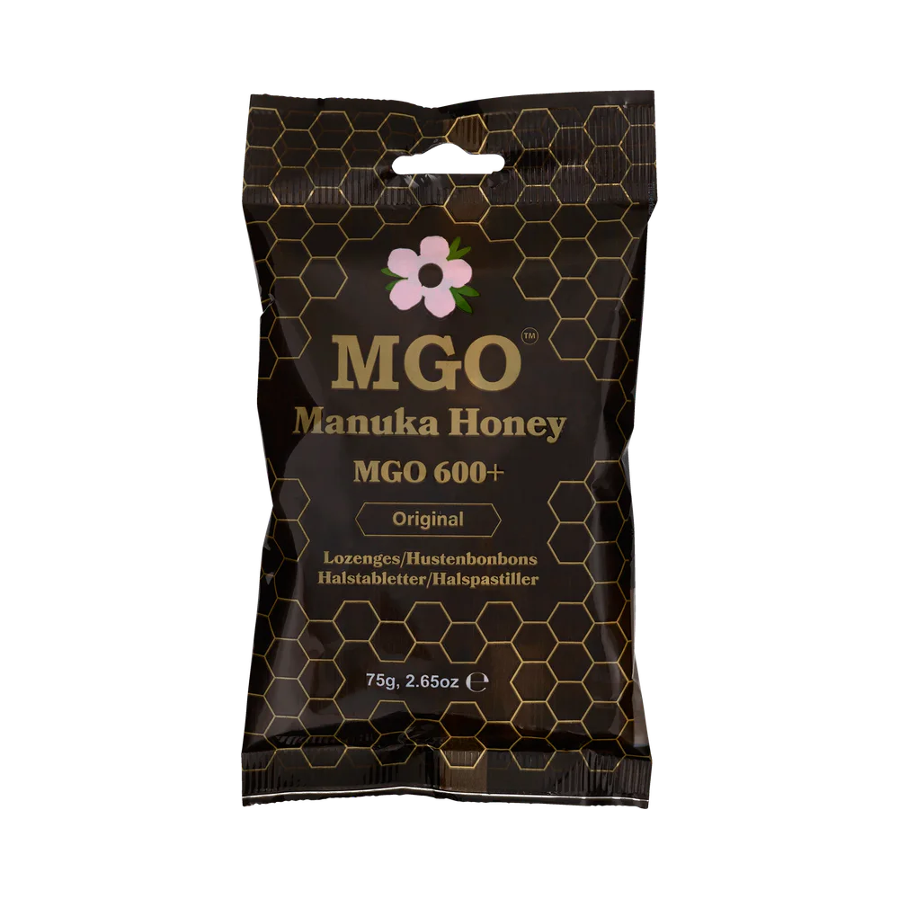 MGO Manukahonung Original 600+ halstabletter 75 g